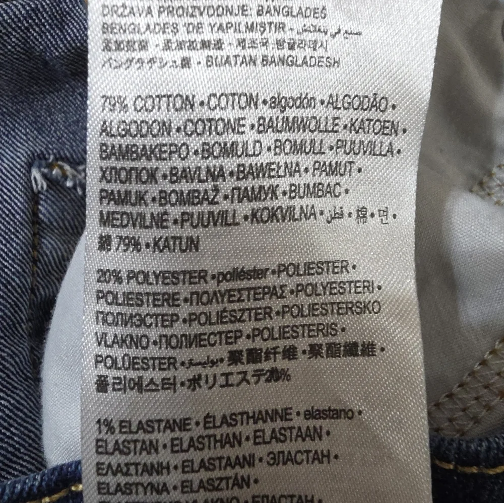 Levi's 510 Jeans 16 Boys Youth Skinny Stretch Dark Wash Blue
